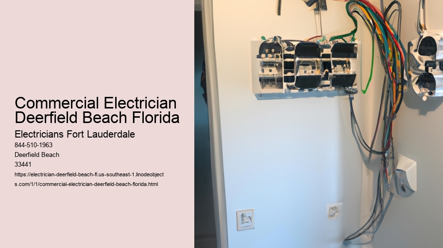 Commercial Electrician Deerfield Beach Florida